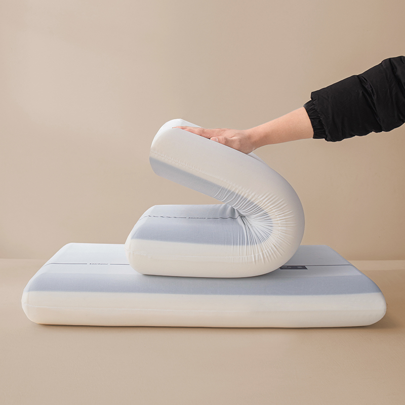 Hotel Fabric Cover Memory Foam Pillow Sleep Bed Adjustable Orthopedic Bed Compressed