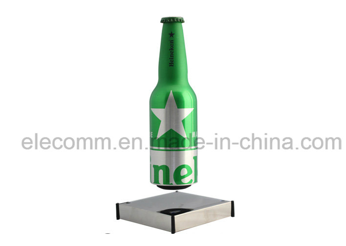 Super Quality Square Stainless Steel Mirror Floaitng Advertising Pop Display Christmas Gift