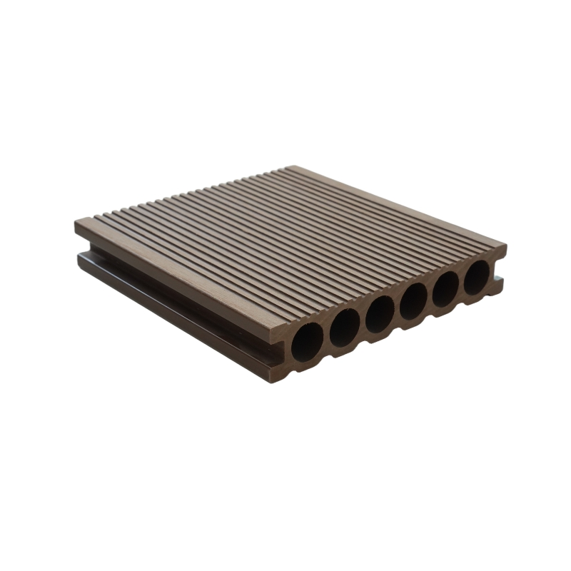 No Gap Deck WPC Outdoor Flooring Wood Plastic Composite Decking for Swimming Pool and Patio