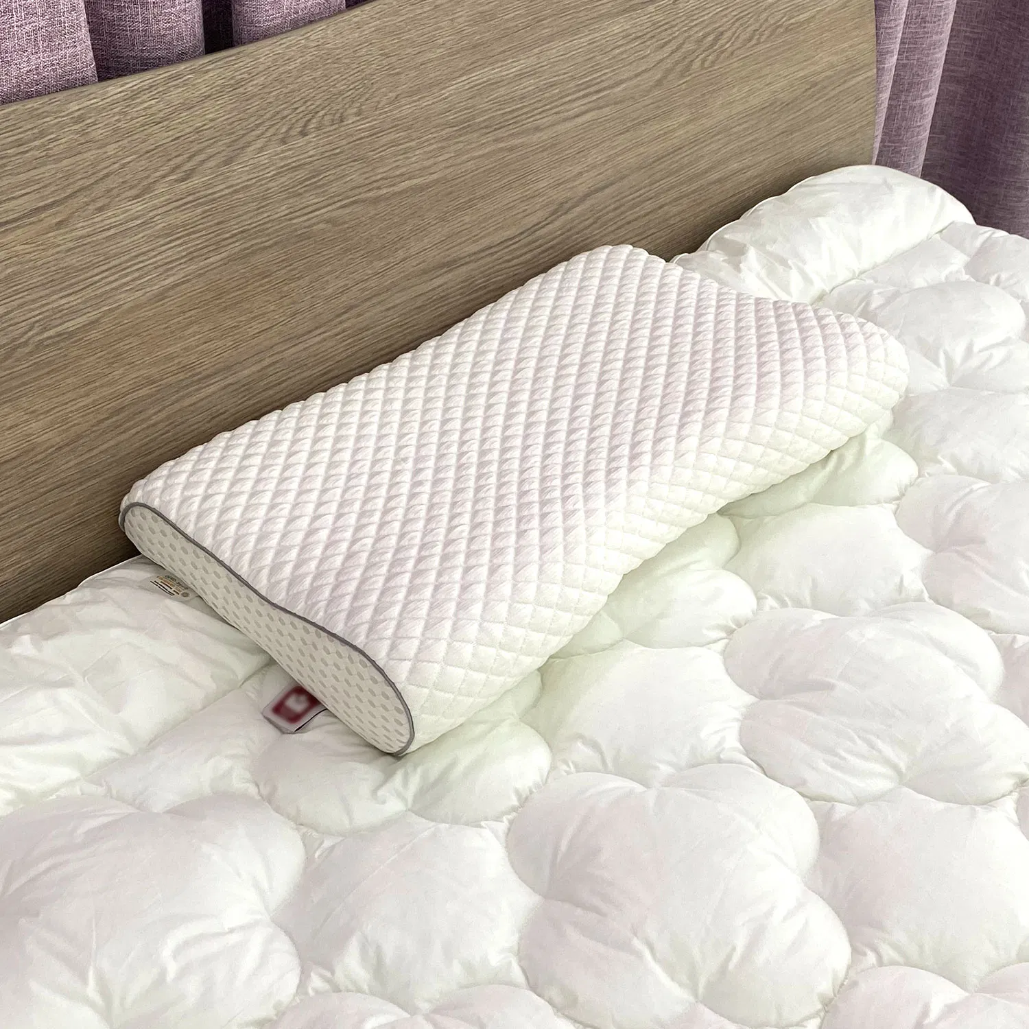 Customized Bedding White Bed Insert Latex Memory Travel Massage Good Smell Hotel Pillow