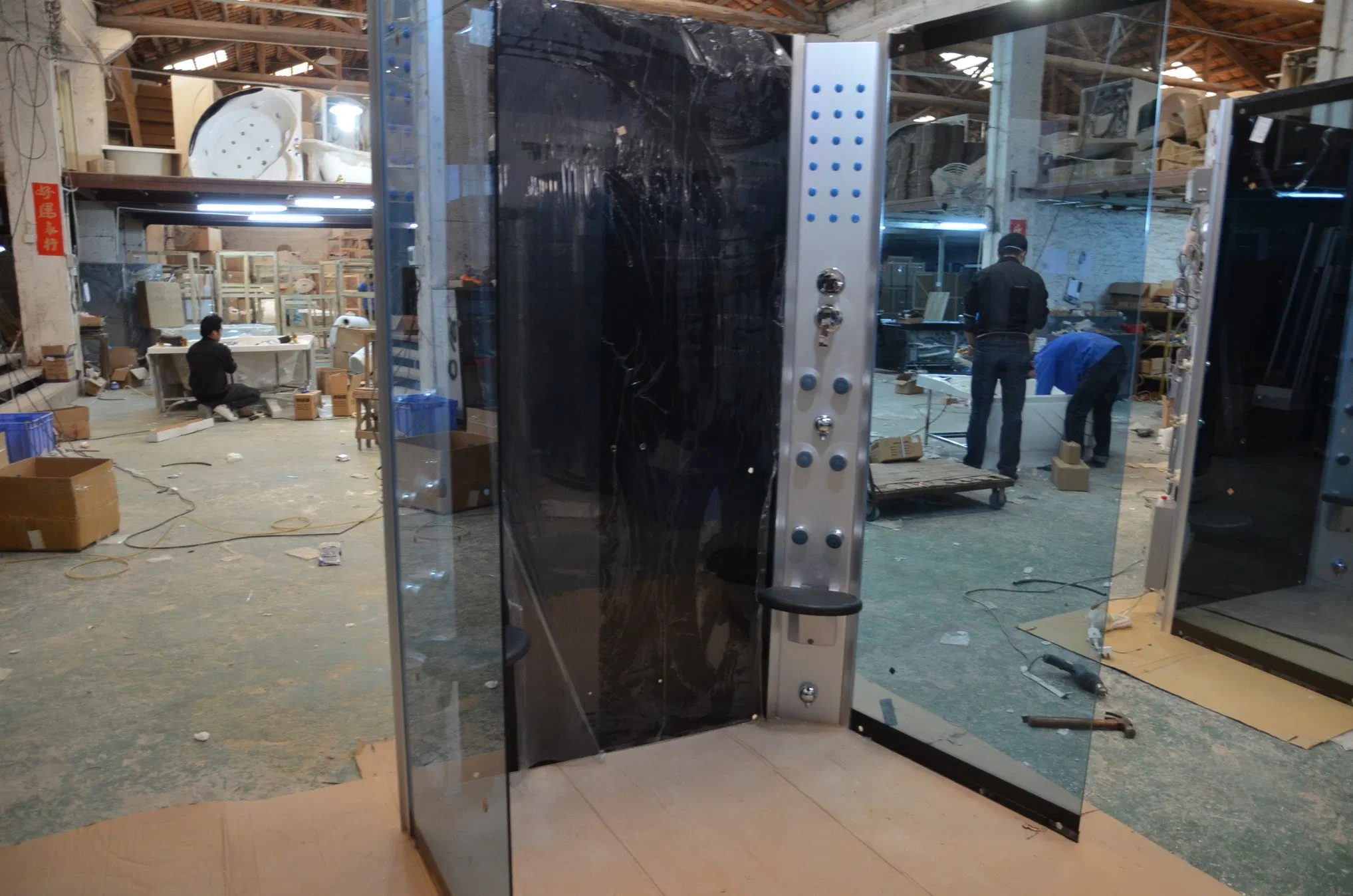 High End Double Seat Shower Cabin Price of Steam Room