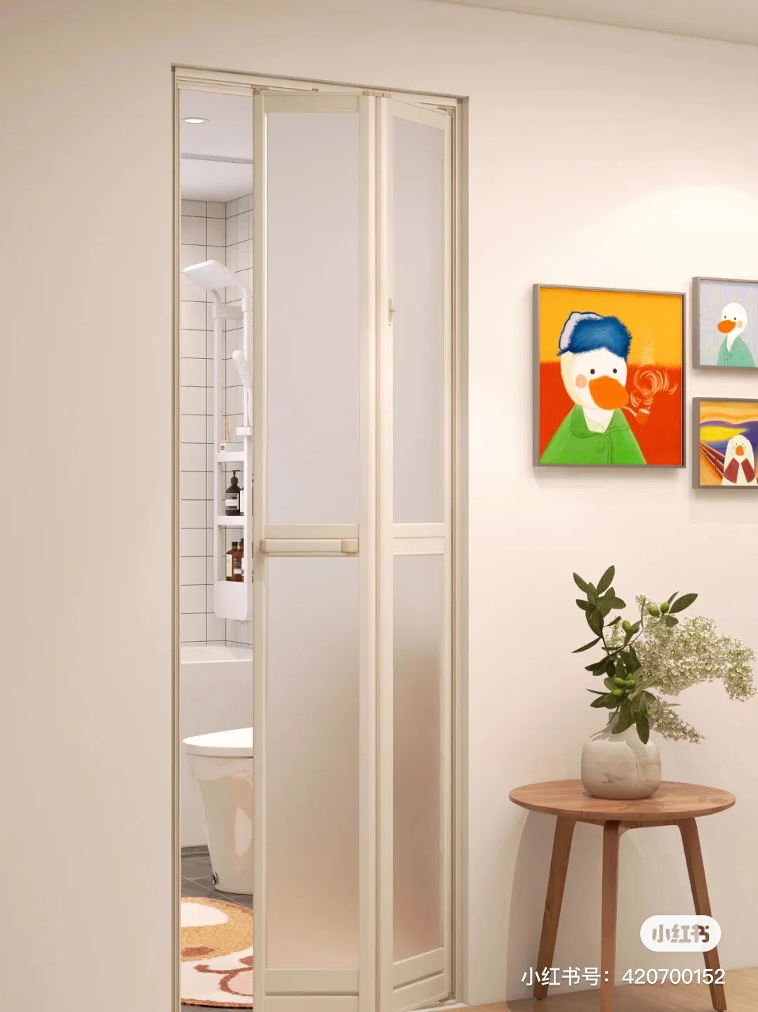 Car Wash Shop Door Toughened Glass Sliding Door Balcony Broken Bridge Aluminum Folding Door