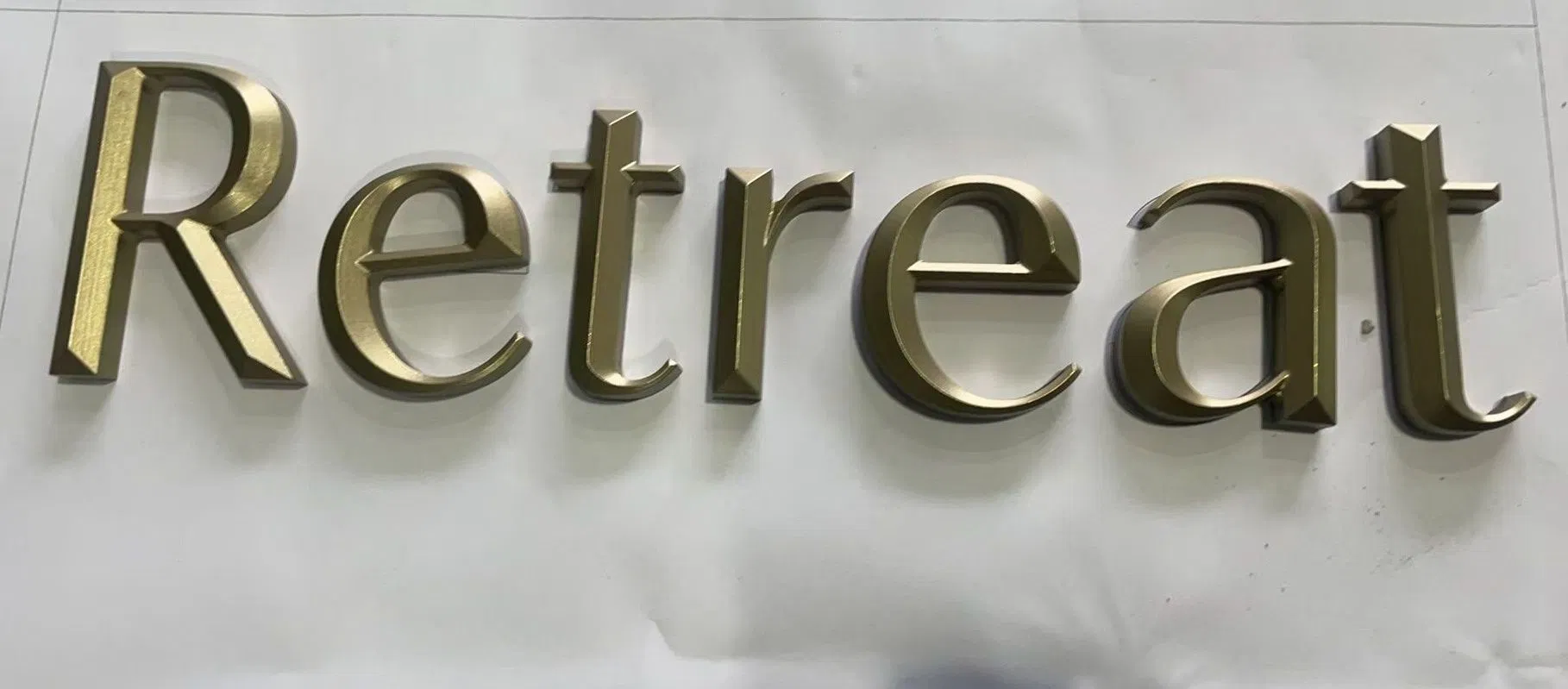 Customizable 3D Prism Letter Signs for Unique Branding Solutions