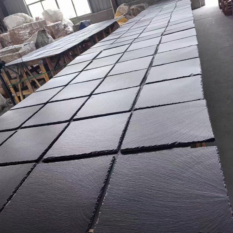 High-Quality Chinese Black Roof Slate Tile