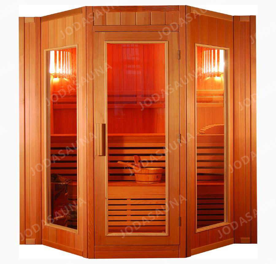 4 People Sauna Room Traditional Steam Finnish Sauna Wet Steam
