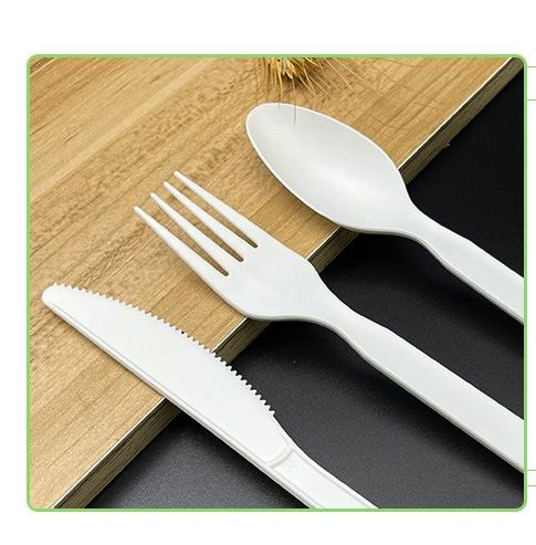 Best Selling Utensils Wedding Hotel Cpla Cutlery Dinner Knife Compostable Biodegradable