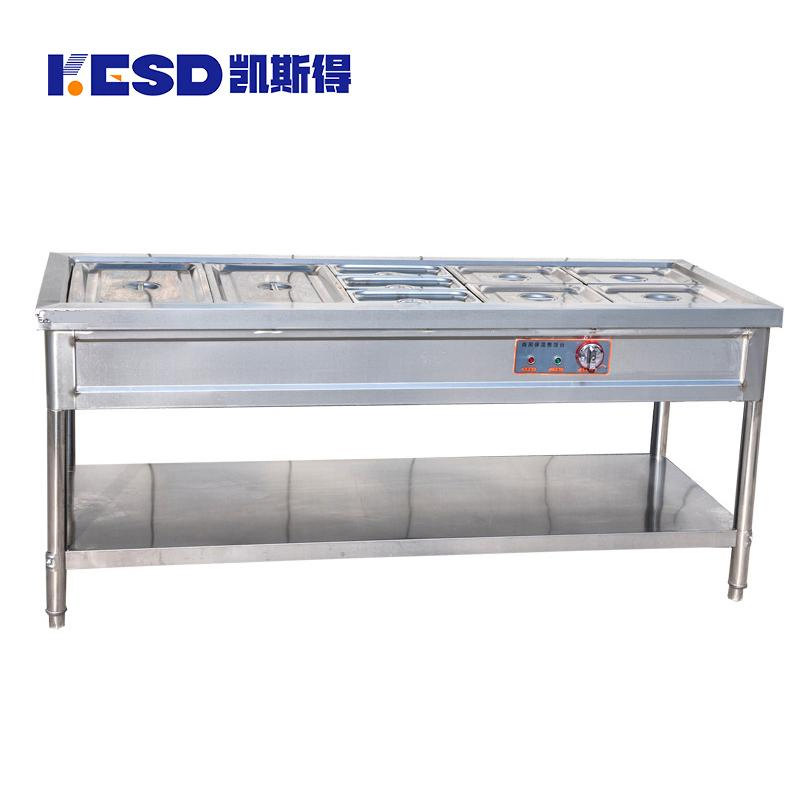 Stainless Steel Trolley Food Warmer / Commercial Restaurant Food Heater