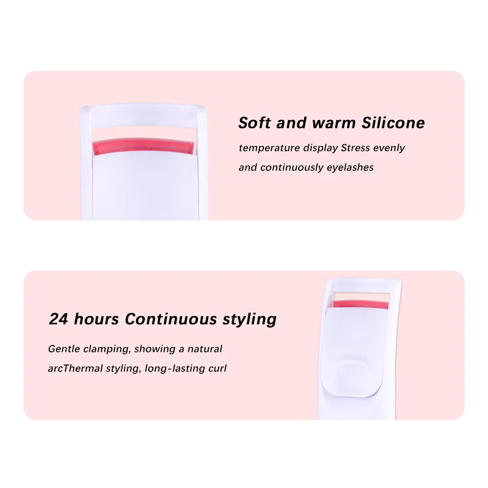 Mini Portable Battery Operated ABS Electric Lady Eyelash Curler