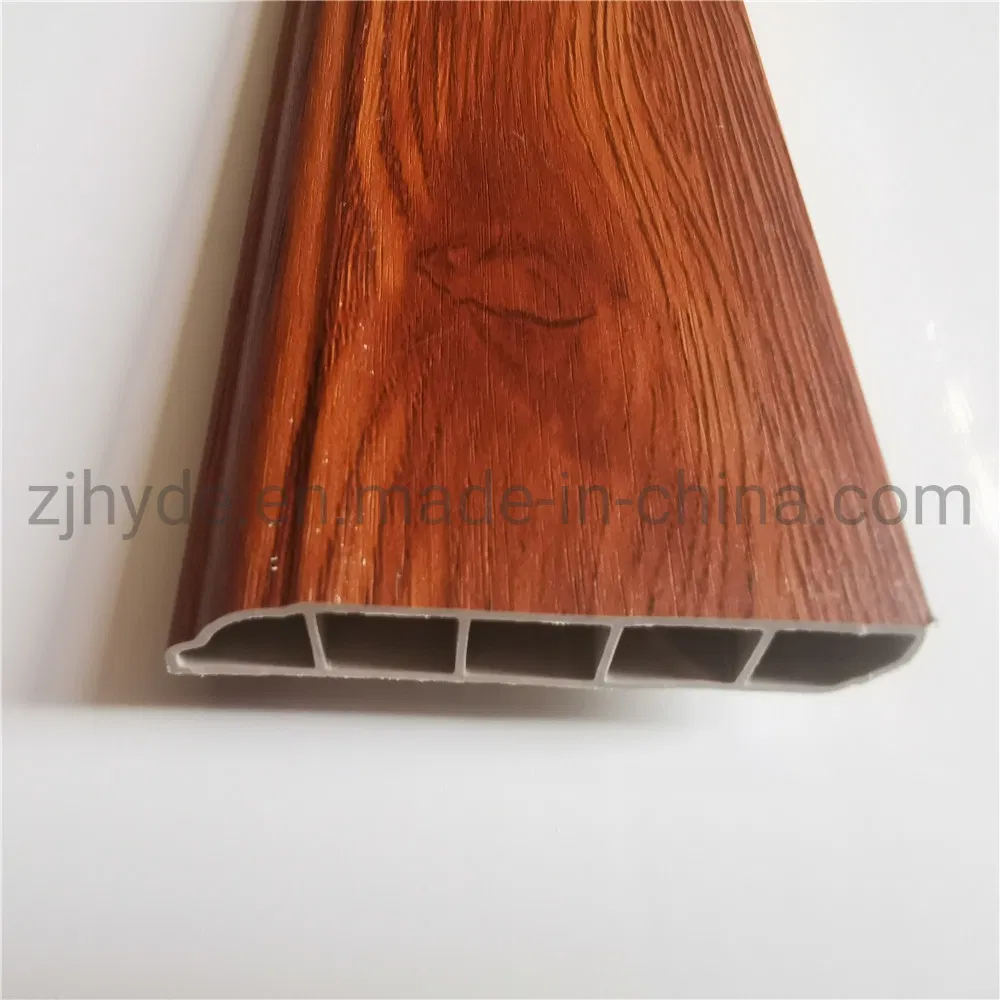 800mm Plastic PVC Spc Flooring Accessories Wall Skiring Board