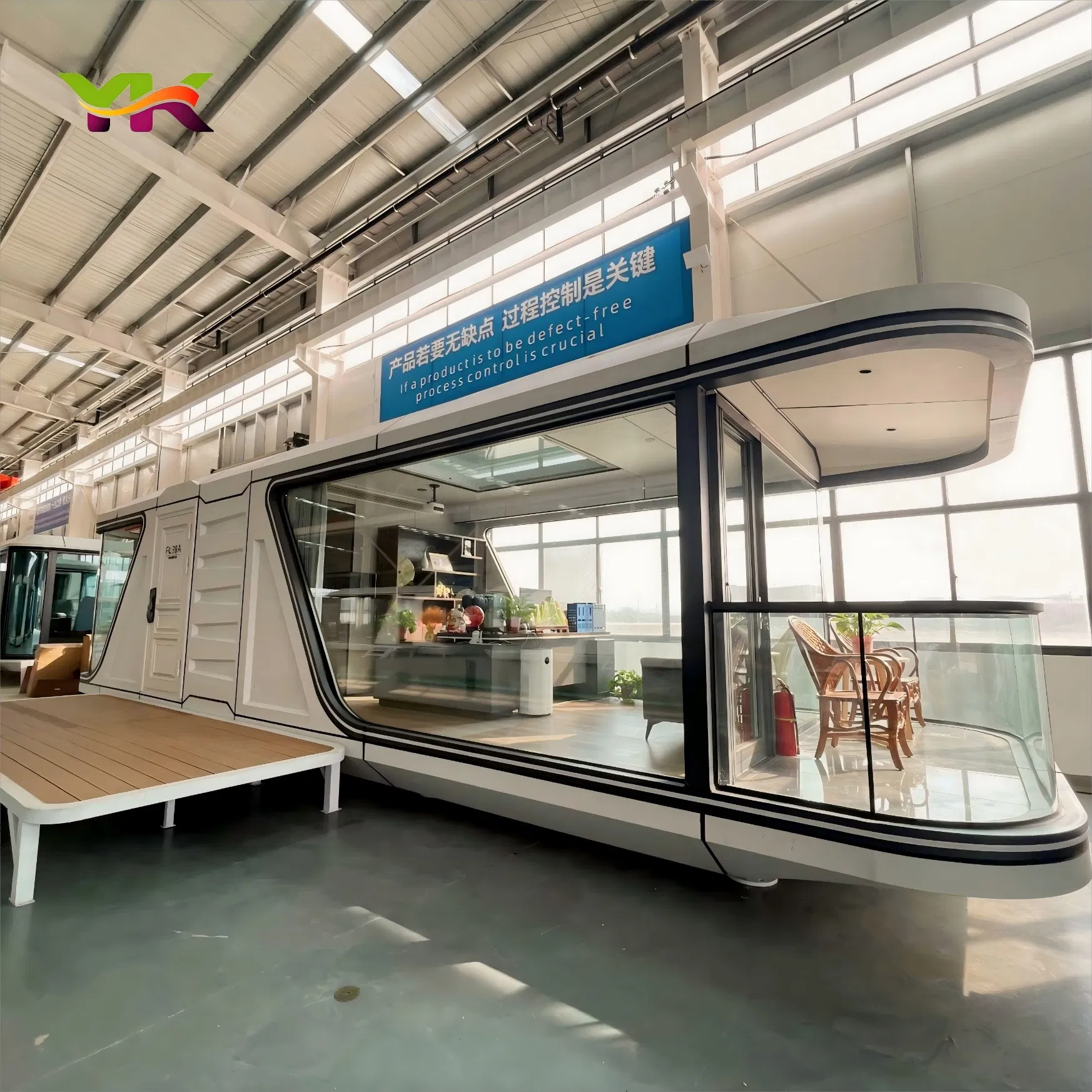 Fast Installation Modern Luxury Space Capsule Home Modular Capsule Prefabricated House Mobile Tiny Outdoorcontainer House Prefab Apple Cabin Factory Price