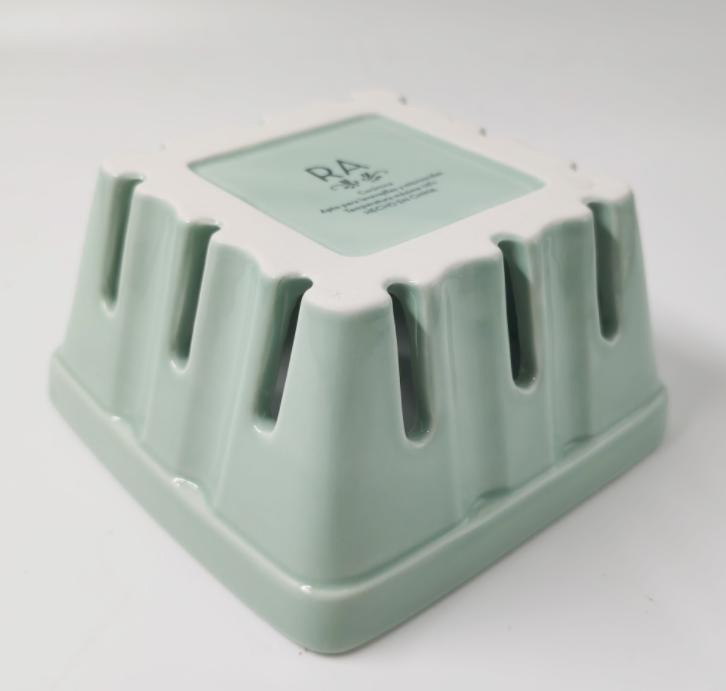 Modern Life Serving Fruit Bowls White Ceramic Fruit Basket