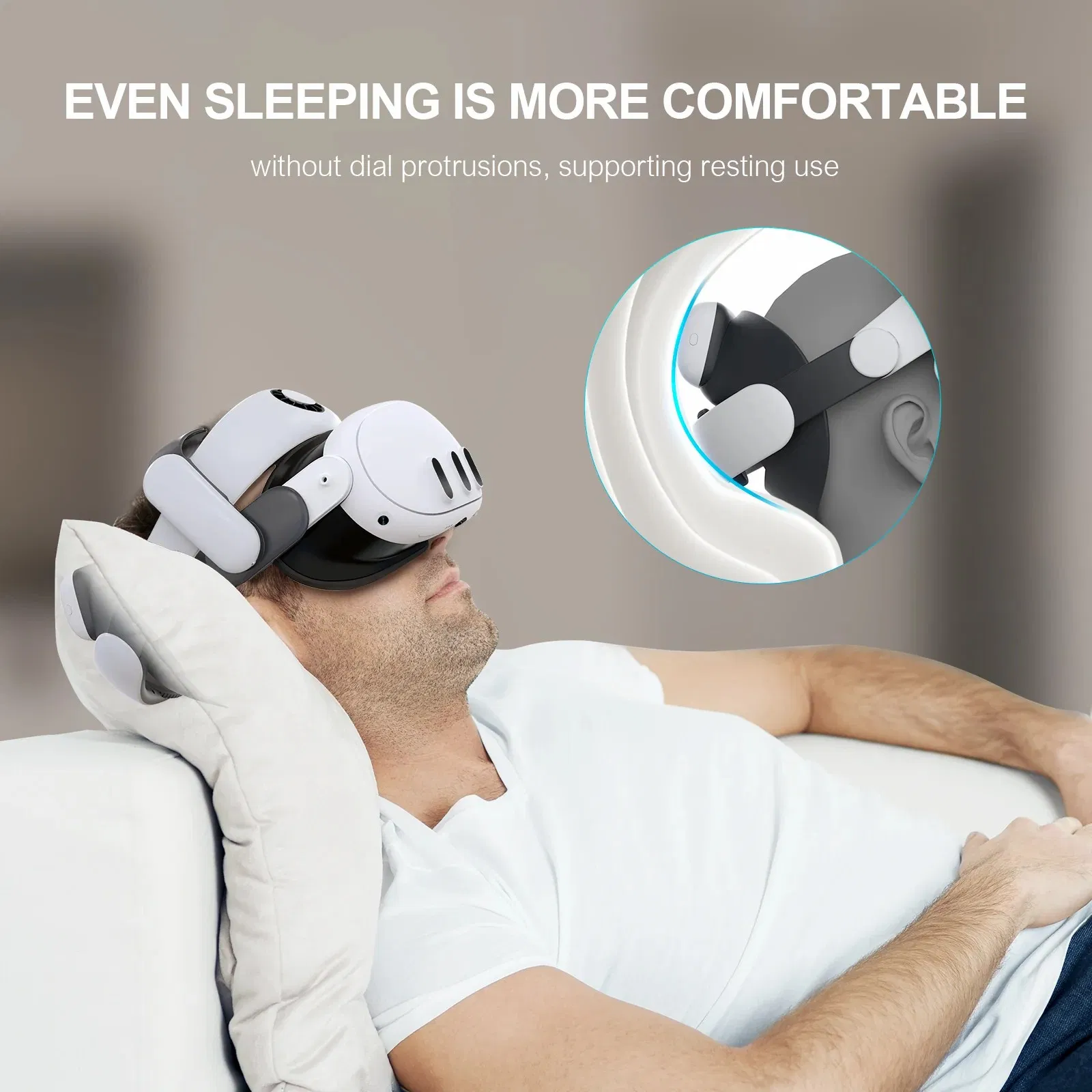 Ремешок BoboVR S3 PRO с аккумулятором для Meta Quest 3