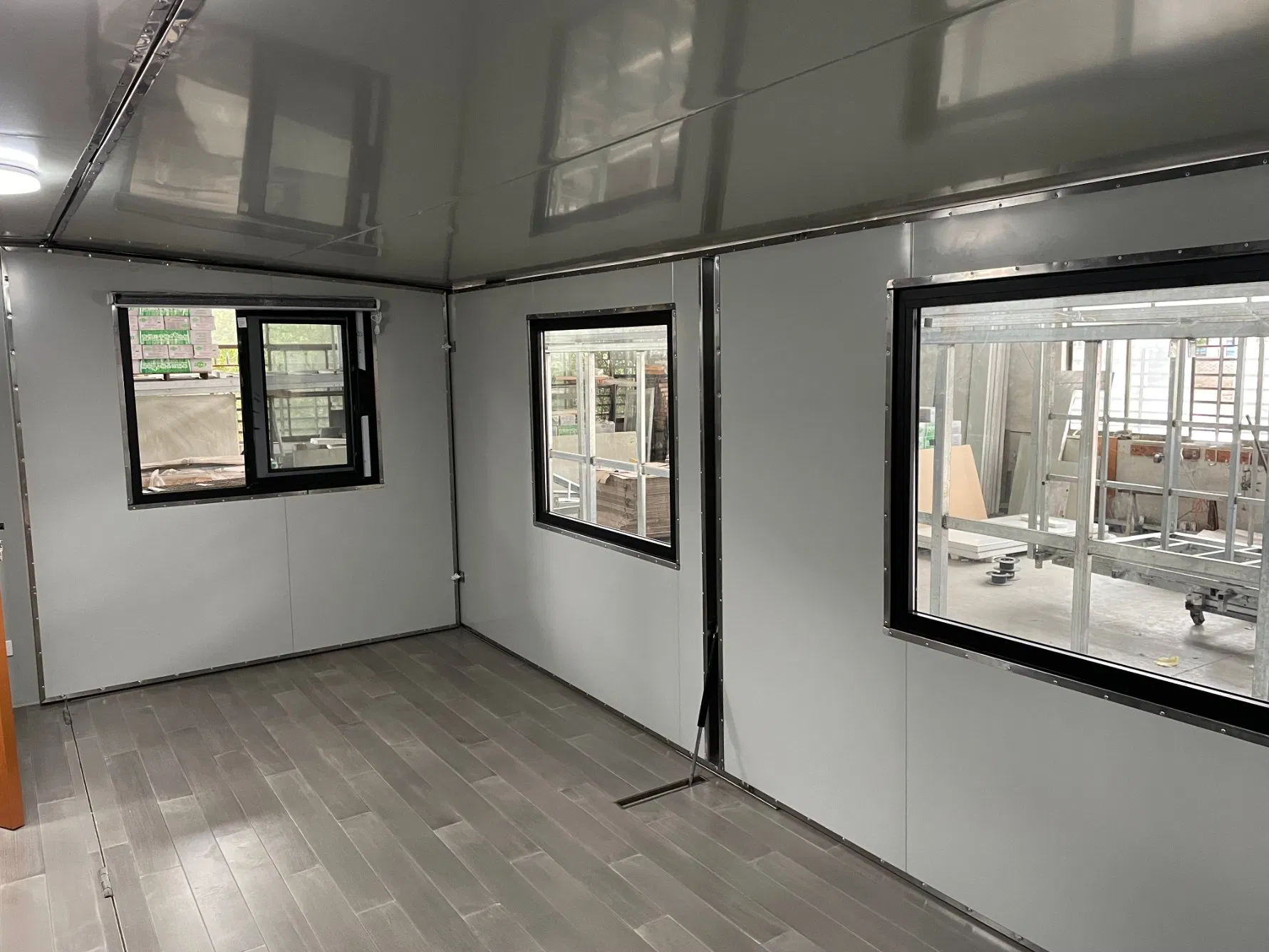 Luxury Baked Kitchen System Mobile Street Food Trailer House