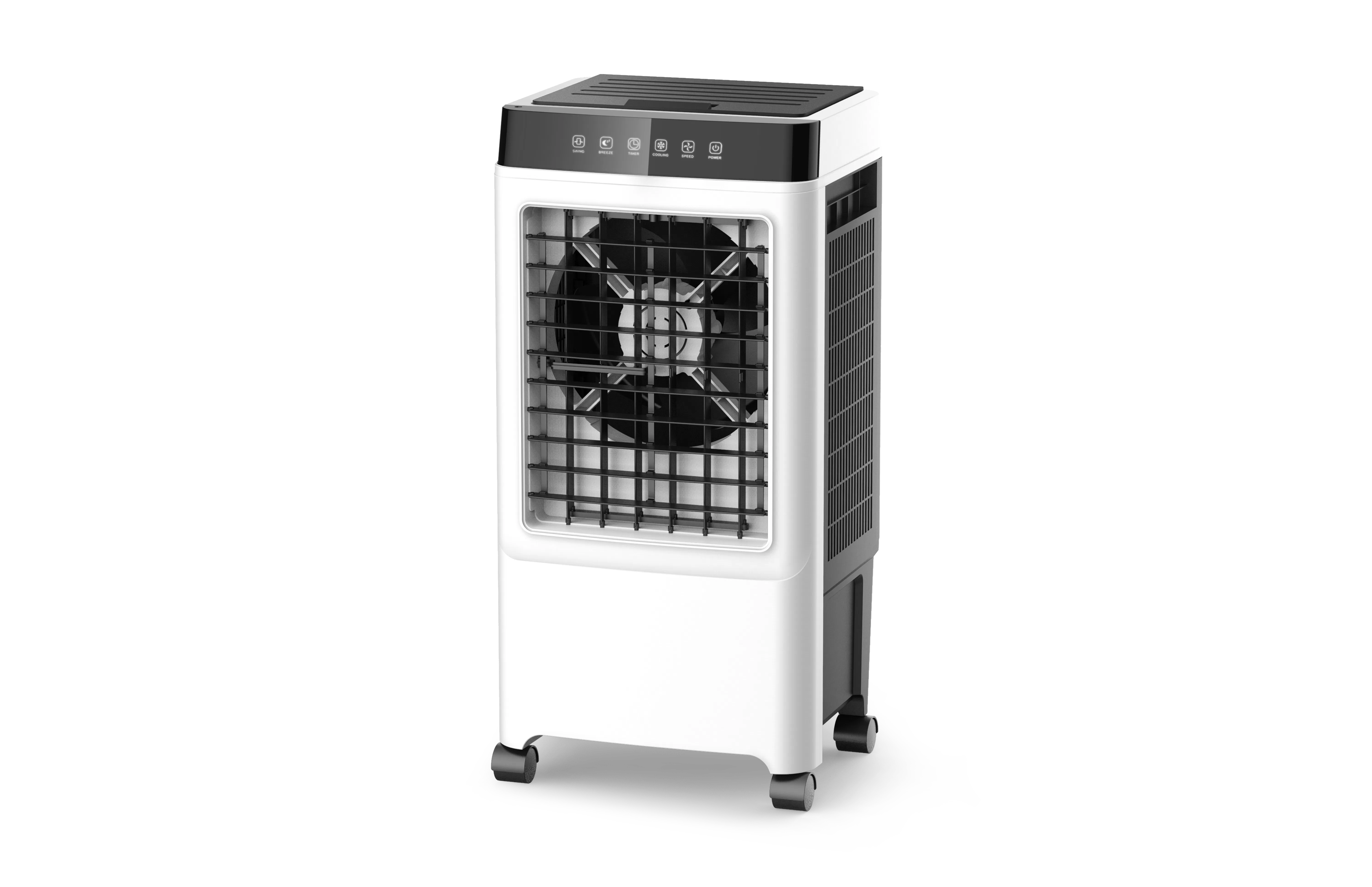 Movable Evaporative Air Cooler for Convenient and Quiet Cooling Solutions