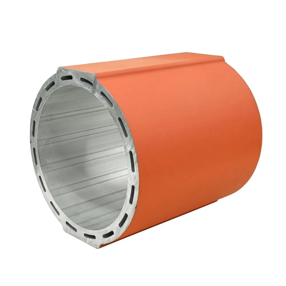 6063 Aluminum Water Cooling Motor Shell Extrusion for Electric Air Compressors