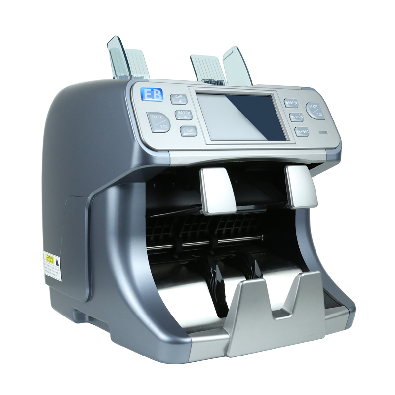 BS-2080G High-Precision 1+1 Pocket Sorter with TFT Touchscreen Dual CIS Optional Printer & Advanced Detection