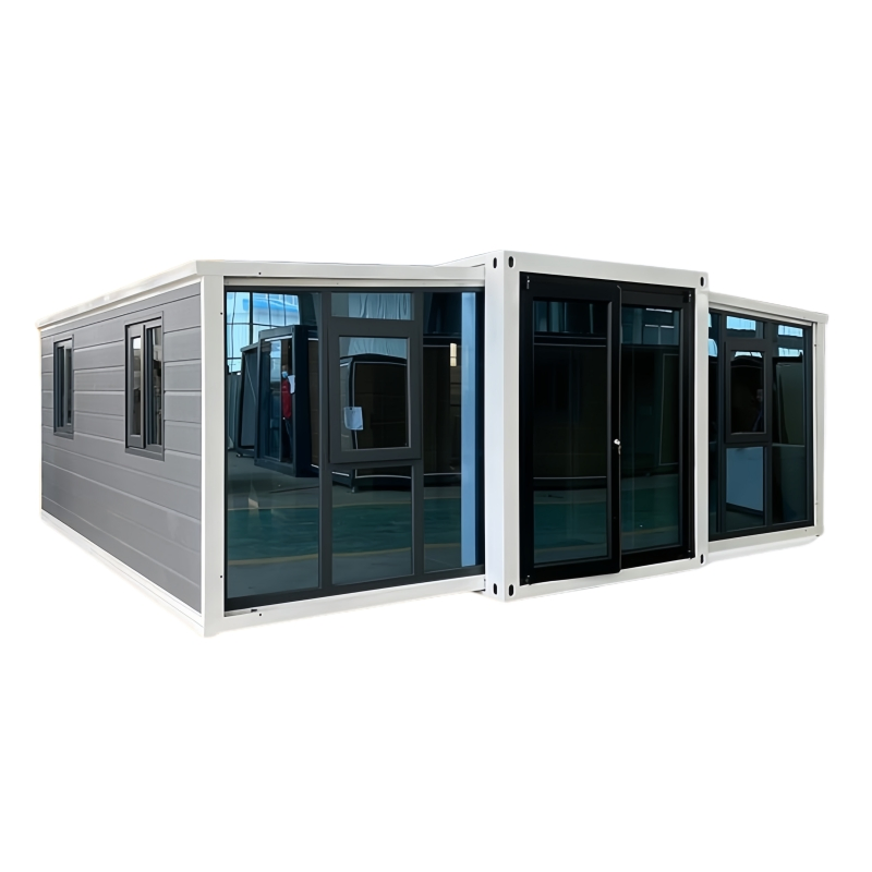 Modern Luxury 3 Bedrooms Villa Tiny Homes Easy Folding Prefab Modular Building 20FT 40FT Expandable Container House