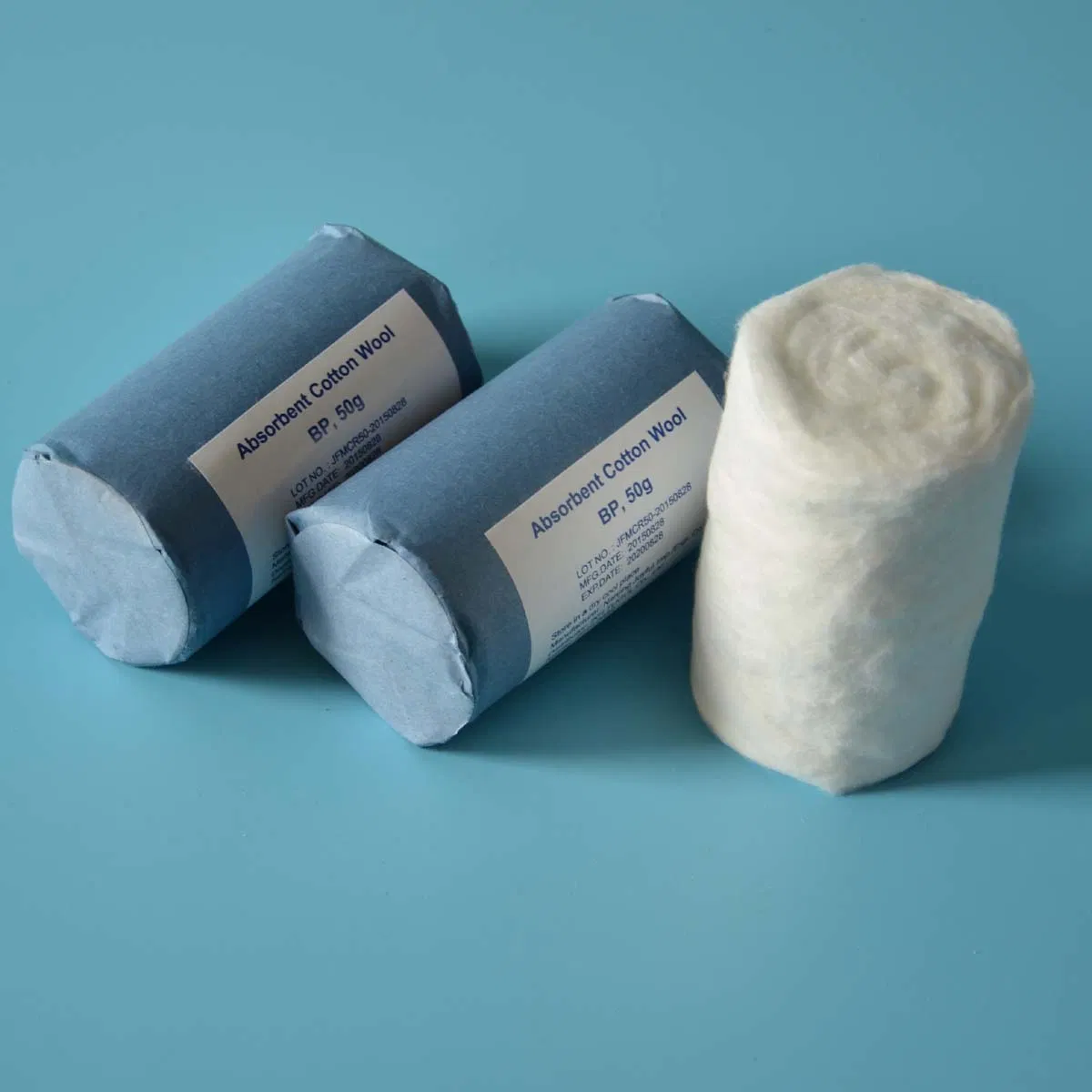 Highly Absorbent Cotton Roll for Surgical Use