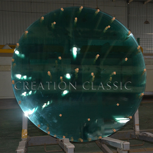 8mm Shelf/Table Top Tempered Glass of Round, Square, Irregular Shaped