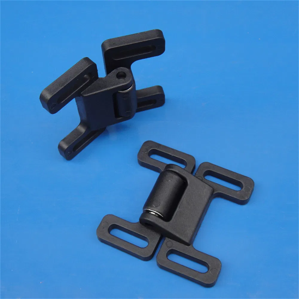 Black Plastic Universal Ball Catch Door for Aluminum Profile