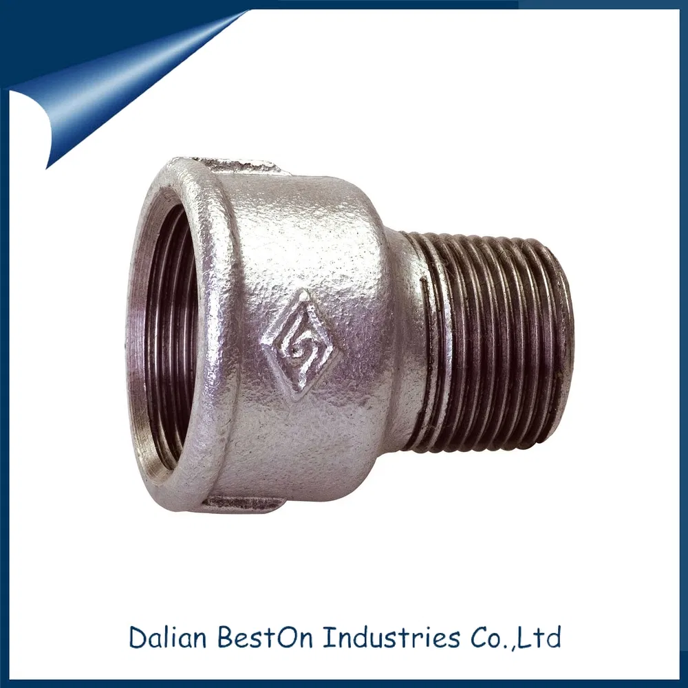 Class 150 Black NPT Malleable Cast-Iron Pipe Fittings for Gas Pipeline Systems