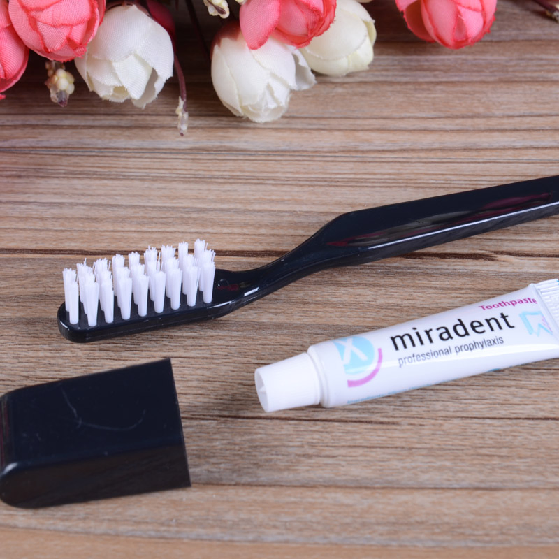 Hotel Toothbrush/Paste UK Ariways Dental Kit Amenities Dental Set Set Dentar Kit Dentale Kit Dentaire Toothbruh with Cap