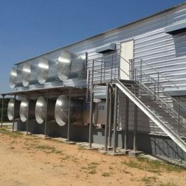 Premium Steel Chicken Coop with Built-in Equipment for Easy Maintenance