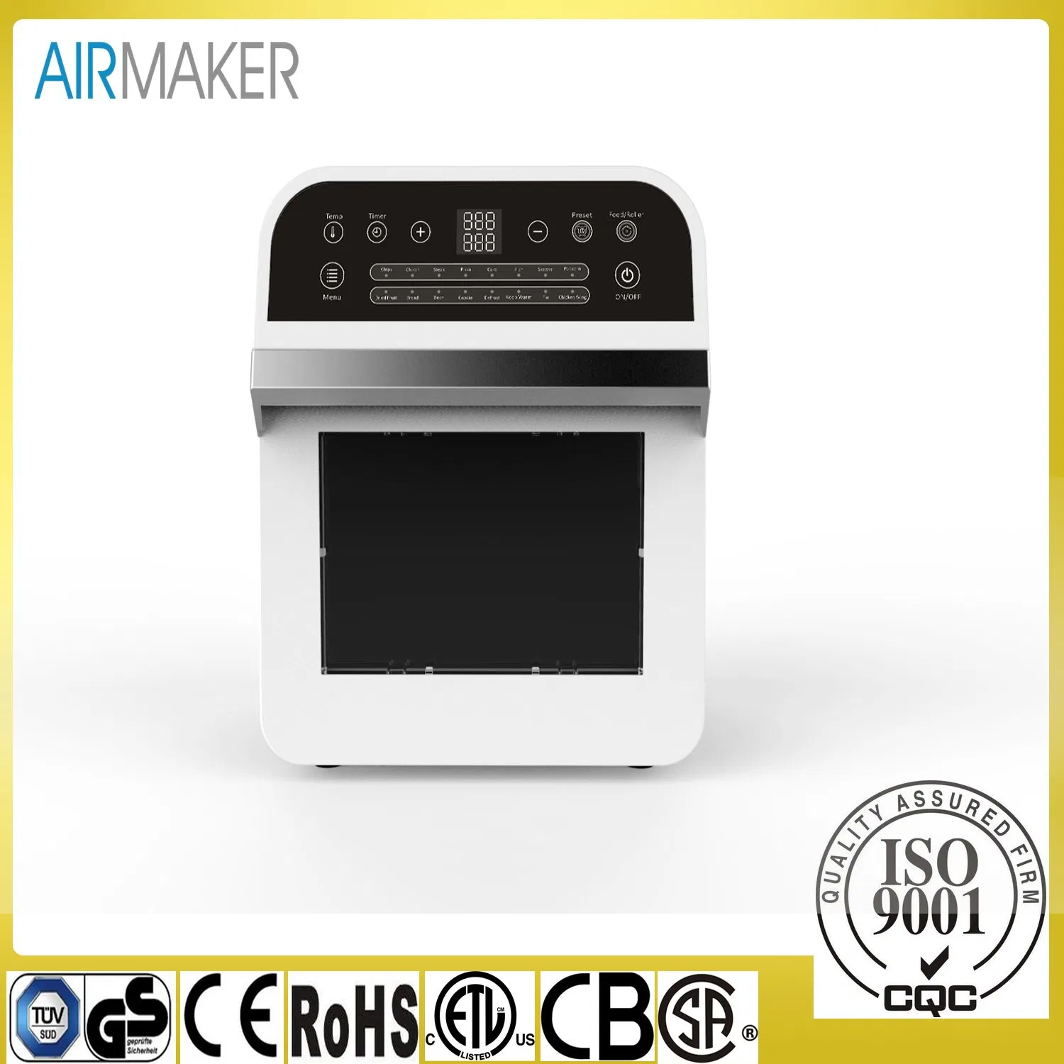 12L Digital Electric Air Fryer Oven Without Oil with GS/SAA/ETL