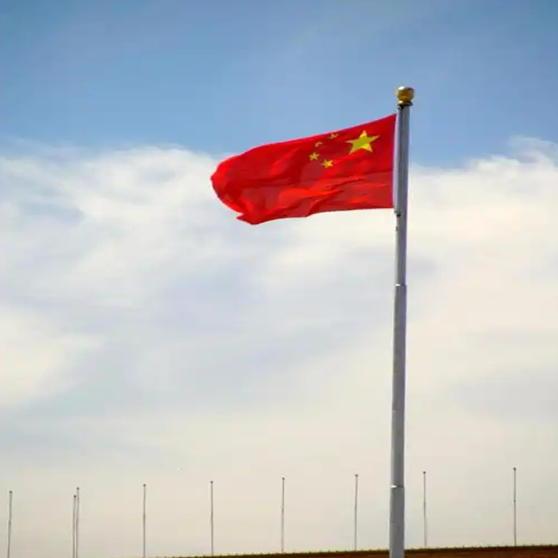 Portable Flagpole Base Stand Cheap Stainless Steel Flag Poles Base Holder Rectangle Flagpoles Bracket