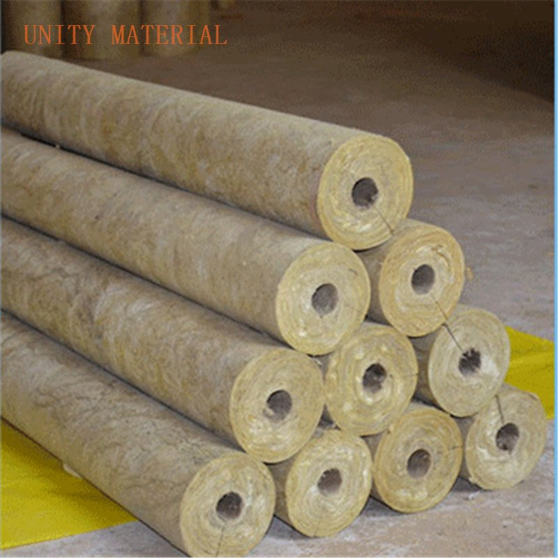 Isolation Mineral Rock Wool Wrapped Steel Tube for Thermal Insulation Making Machine Steam Supply