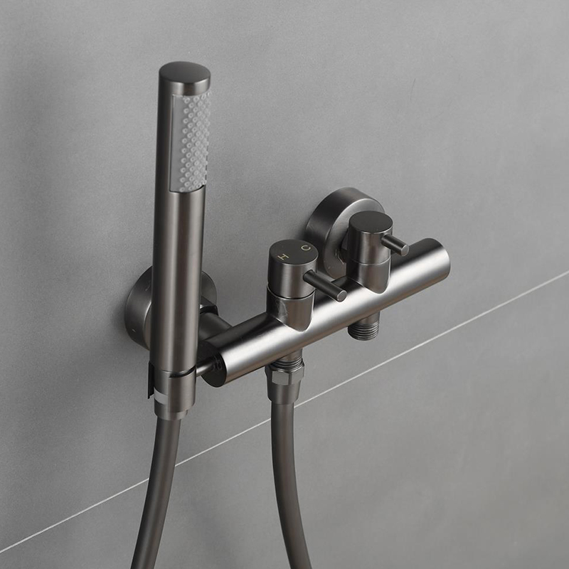 Bathroom Bath Faucet 2 Modes Shattaf Shower Portable Bidet Sprayer