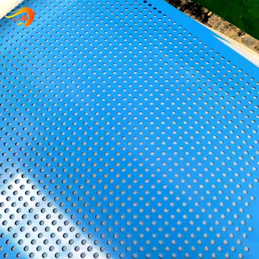 Fireproof Perforated Aluminum Wall Cladding for Curtain Wall Decoration