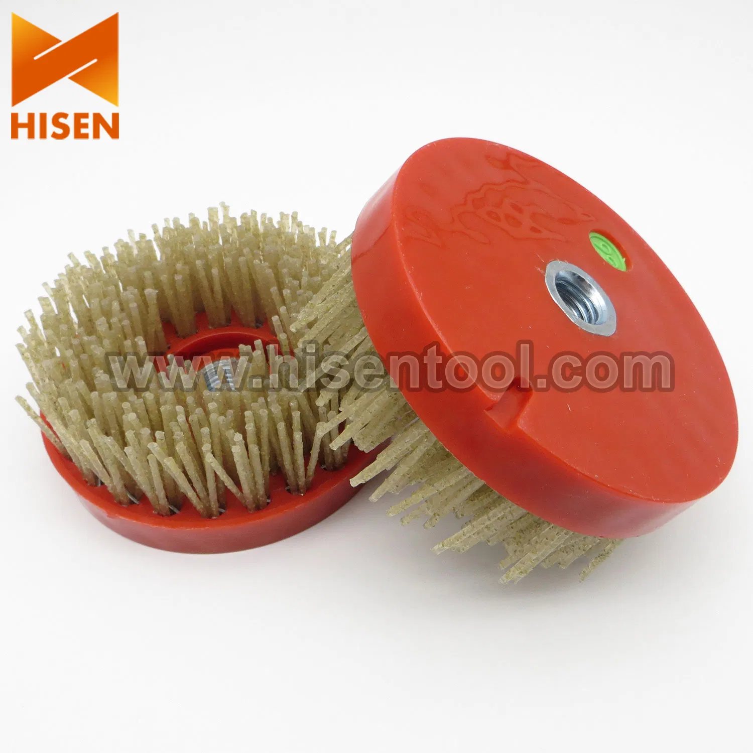 Алмазная щетка M14 110мм для полировки гранита