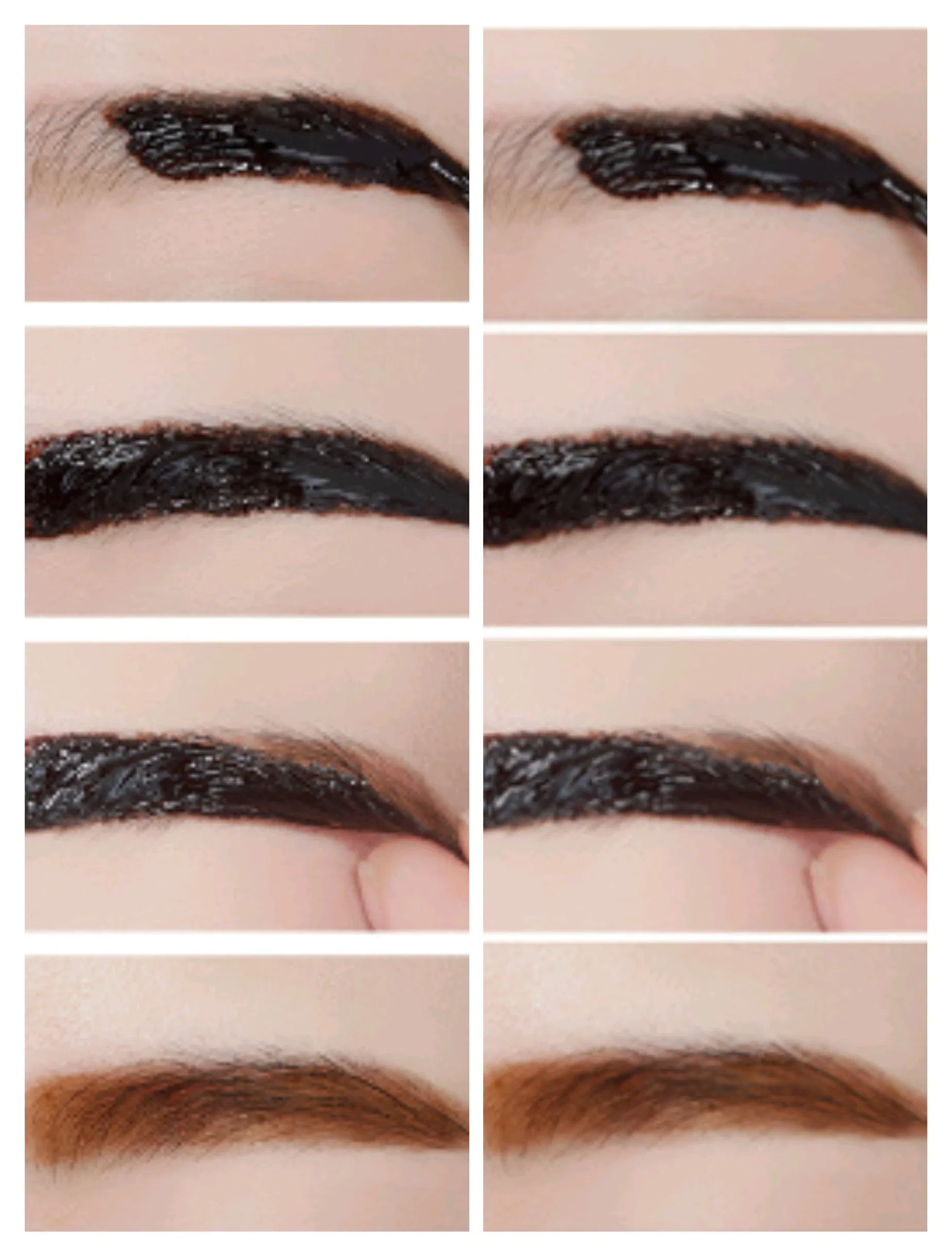 Premium Waterproof Long-Lasting Eyebrow Dye: Custom Brow Color Treatment
