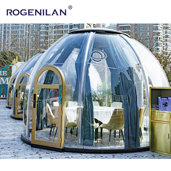 Premium Outdoor Dome House Bubble House PC Transparent Starry Sky Camping Tent