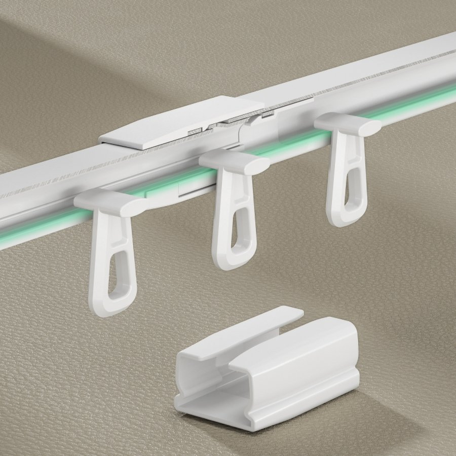 Factory Modern Wall Mount Smart Home Complete Track with Accessories Extendable Track