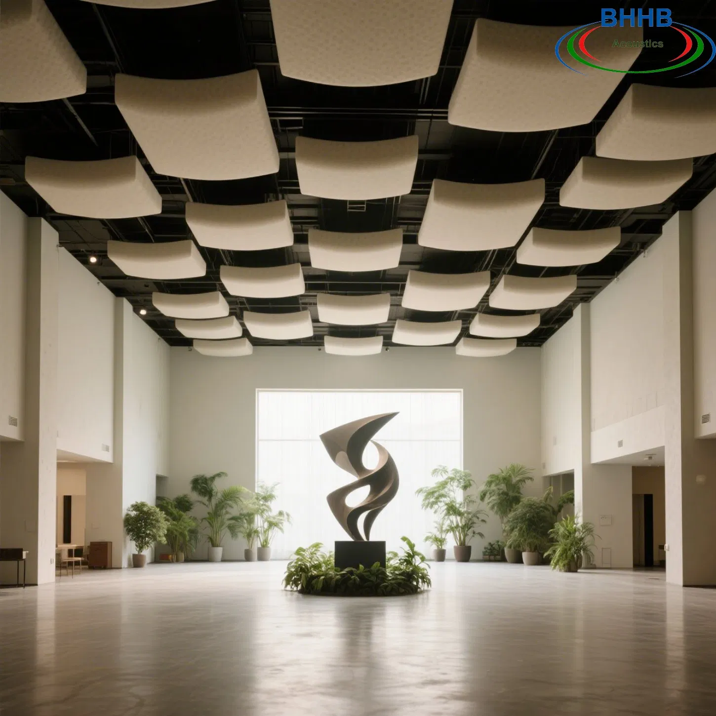 Suspended Space Noise Absorber Can Be Used in Industry and Decorationsound-Absorbing Boardmetal