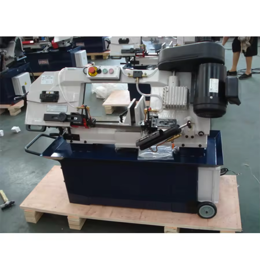 Ленточная пила по металлу мини компактная BS-912B