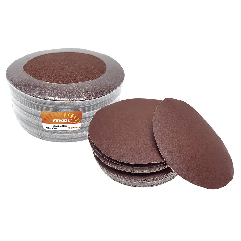 Шлифовальный диск 150мм 240 Grit, красный, водостойкий
