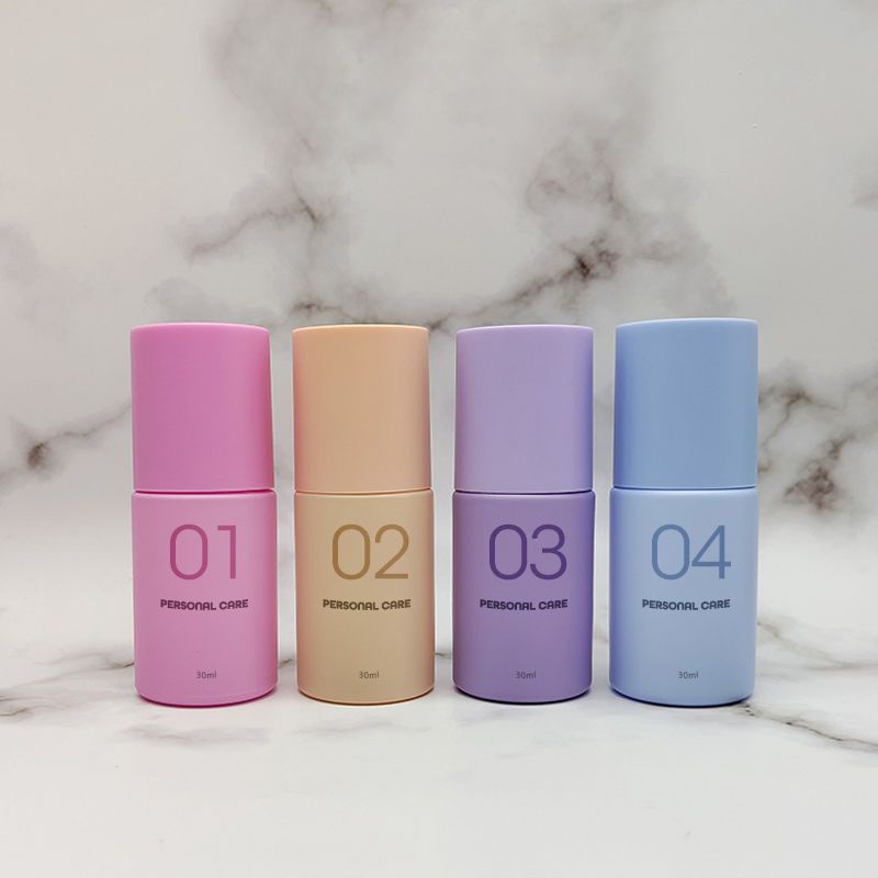 Factory Direct Stock Round UV Resistant Amber Glass Dropper Lotion Bottles for Essential Oil