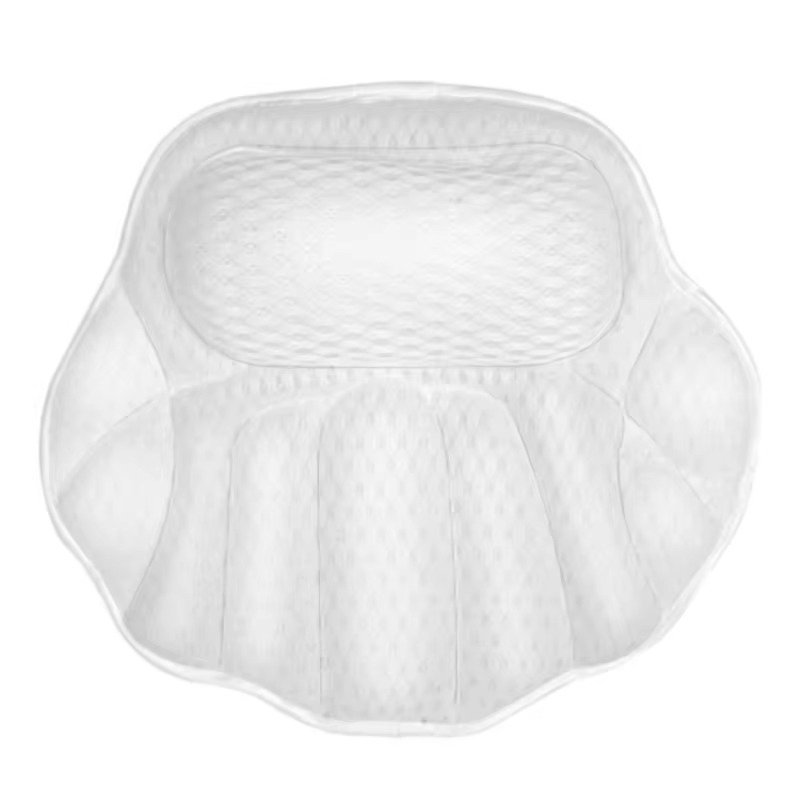 Promotional High Quality Luxury Comfortable Non-Slip 4D Air Mesh Cushions Bath Pillow