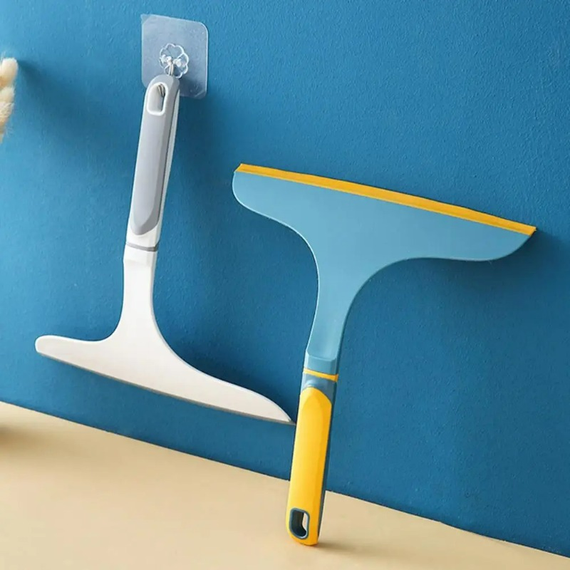 Promotional Great Quality Advanced Cheap Durable Non-Slip Plastic Glass Cleaning Brush Scraper