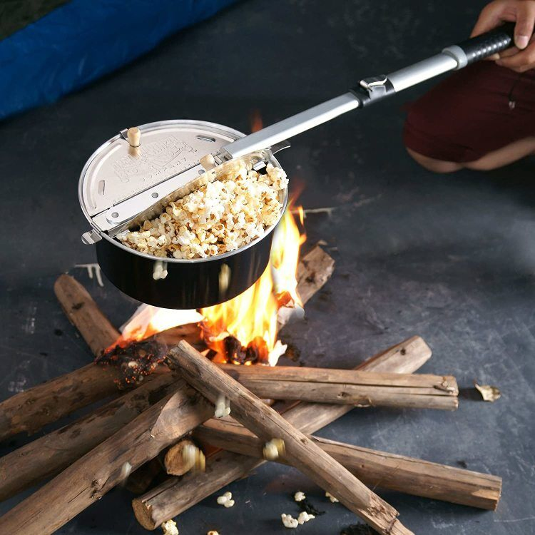 Outdoor Shaking Popcorn Popper