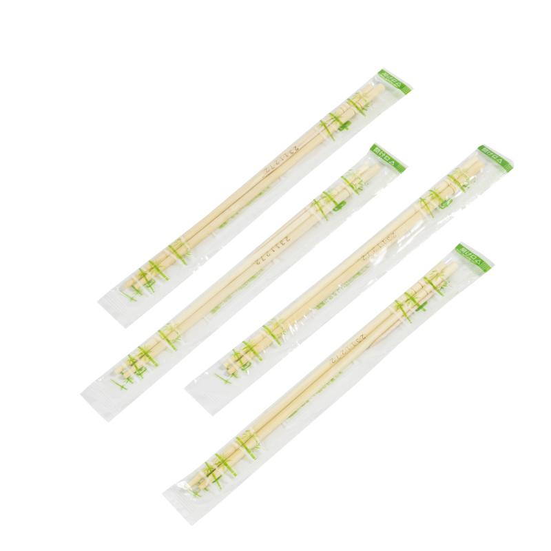 Custom 100% Natural Bamboo Disposable Round Chopsticks with Chinese Price