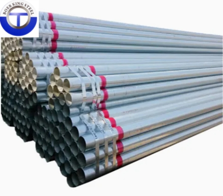 Pre-Galvanized Steel Pipe Hollow Section Zinc Cotating 40-60 GM /Sqm