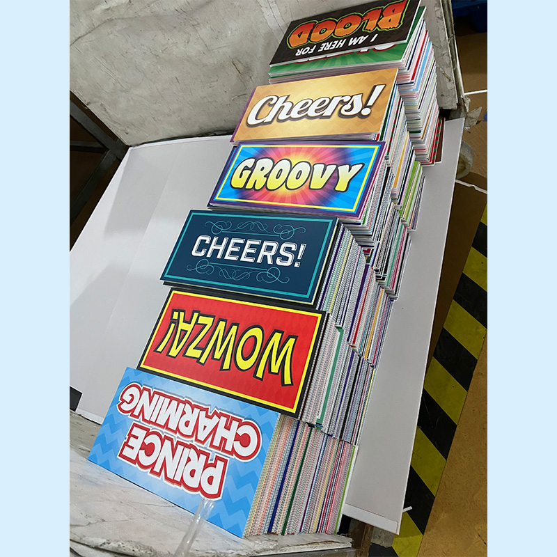 Customized Special-Shaped Photo Props Display Advertising Sintra Board