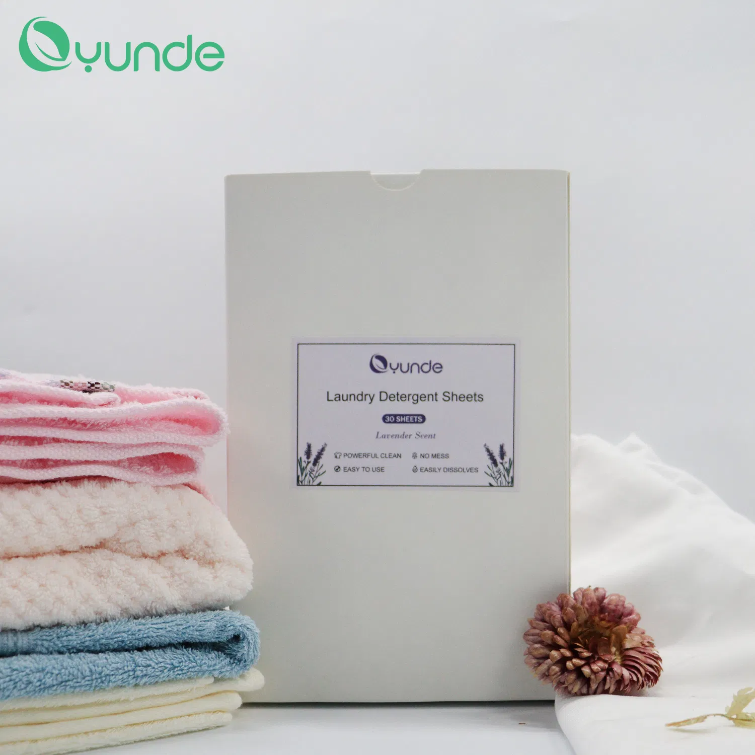 Bulk Wholesale Eco-Friendly Laundry Sheets in-Wash Clean Your Clothes