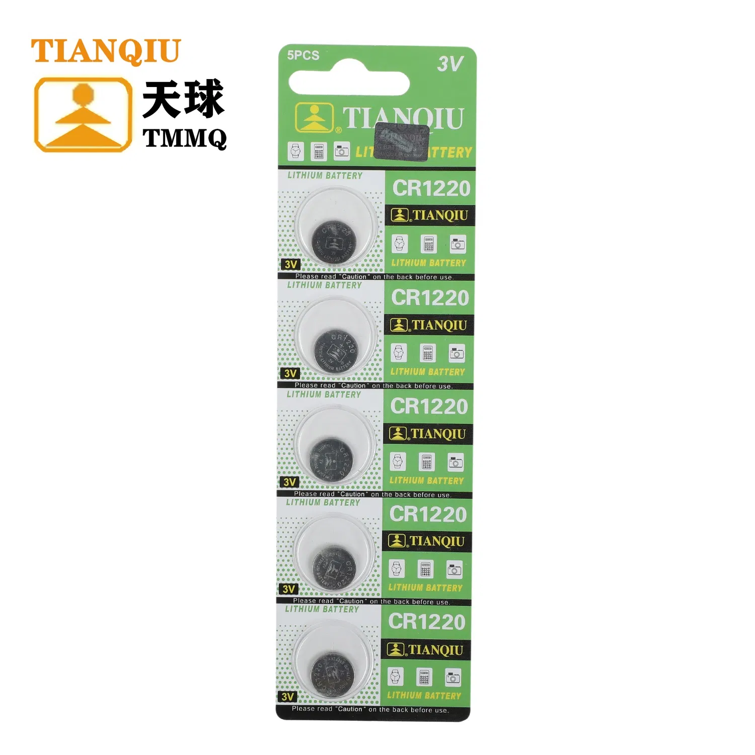 Батарейка-таблетка CR1220 3V литиевая Tianqiu