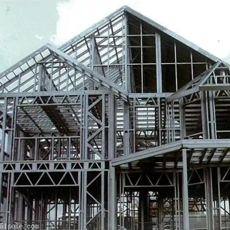 Prefabricated Customized Metal Frame Steel Structure Build Prefab School Office Building