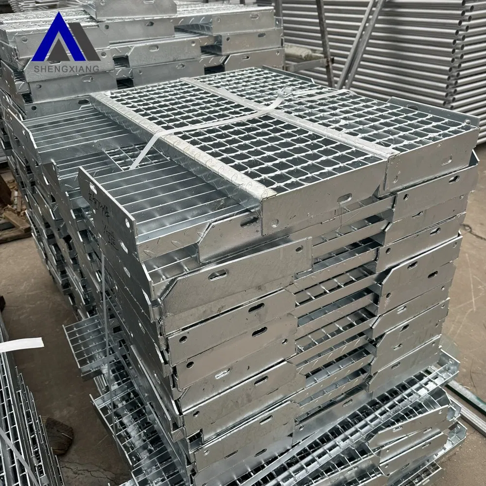 Heavy Duty Hot DIP Galvanized Steel Grating Serrated Trench Cover